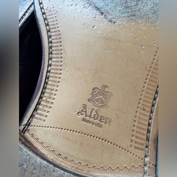 $1,022 Alden Genuine Shell Cordovan Leather Slip On Penny Loafers 10.5 - Picture 11 of 15